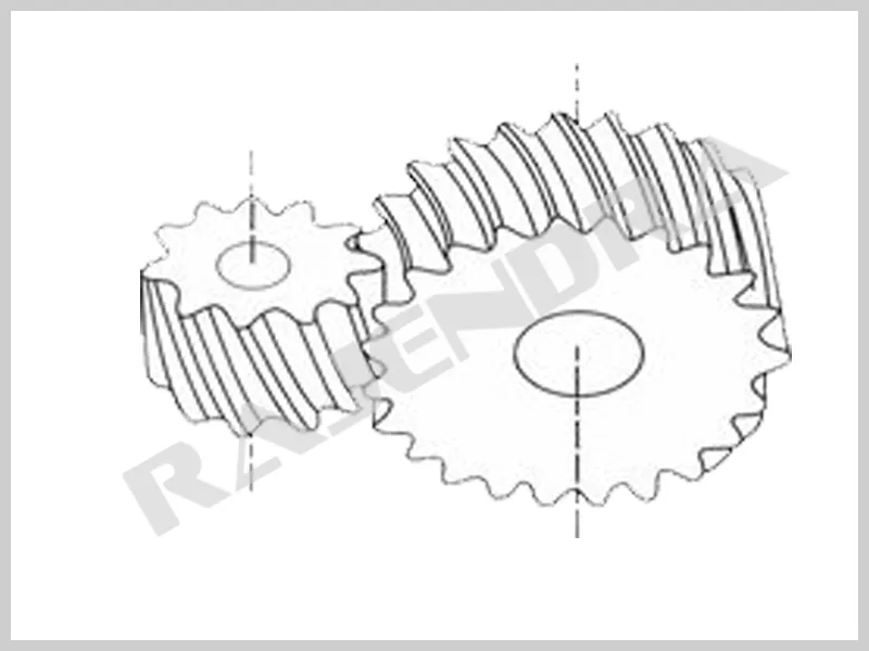 Cross Helical Gear